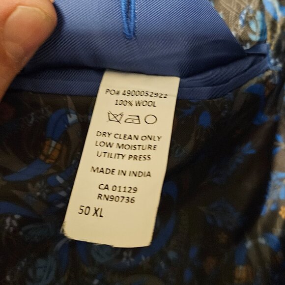 Luxurious Tallia Blazer - 100% Wool | Size 50 EXTRA Long - Picture 5 of 9